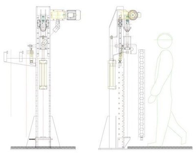 Máquina para el llenado de radiadores para edificación