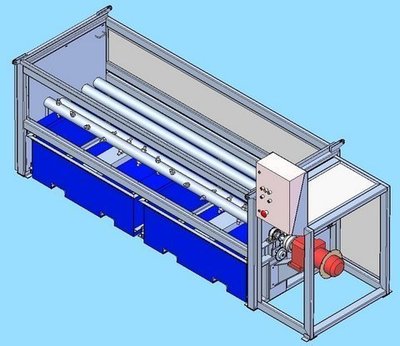 Molino para rechazos Línea vidrio plateado